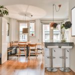 The cozy living room of a modern apartment